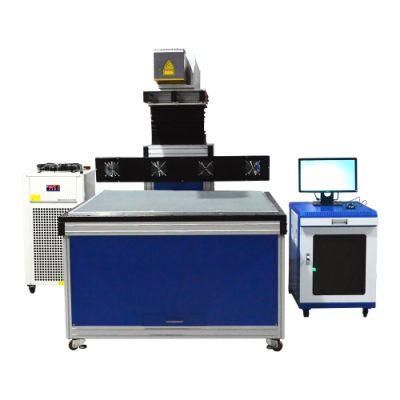 Dp Laser Marking on The Fly Automatic Engraving Machine