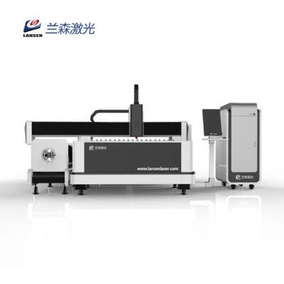 Flat and Tube Metal Cutting Fiber Laser Cutter 3kw