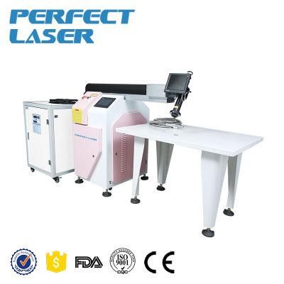 220W/ 300W/ 400W / 450W Aluminum / Stainless Steel Automatic Meta Channel L Letter Laser Welding Machine