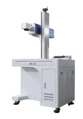 30W 20W Fiber Laser Marking Machine with Rotary Ipg or Raycus Mopa