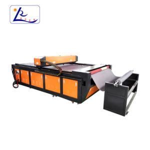 Yk2030 CNC CO2 Auto Feeding Fabric Laser Cutting Machine / USB CO2 Laser Cutting Machine