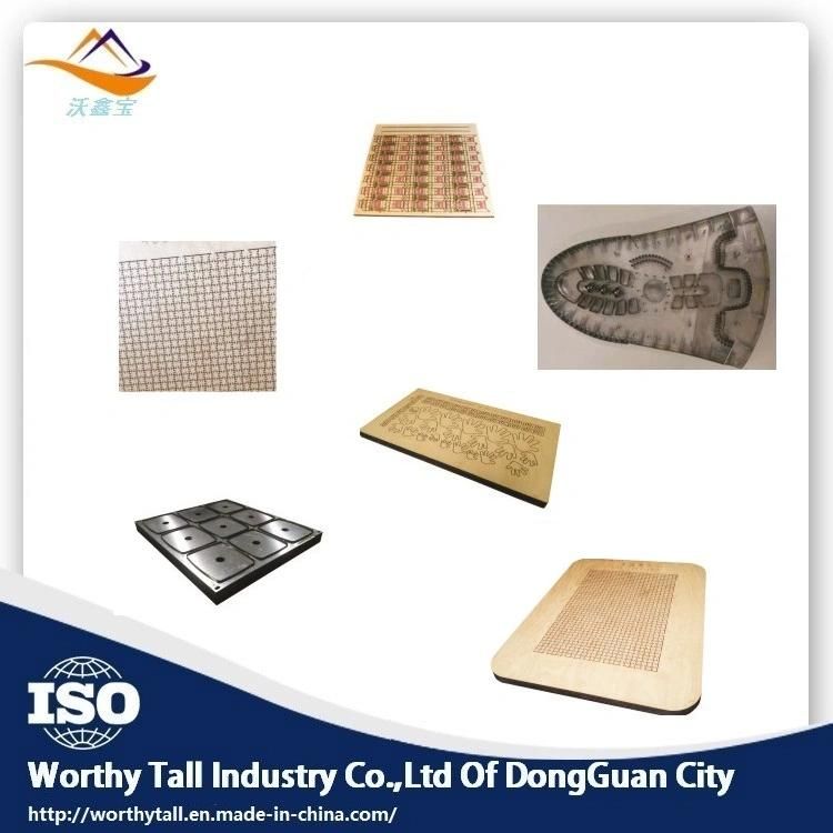 Wt 600W CO2 CNC Wooden Die Board Laser Cutting Machine