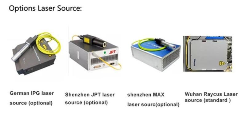 100W Optical Fiber Laser Marking Machine Full Inclosed