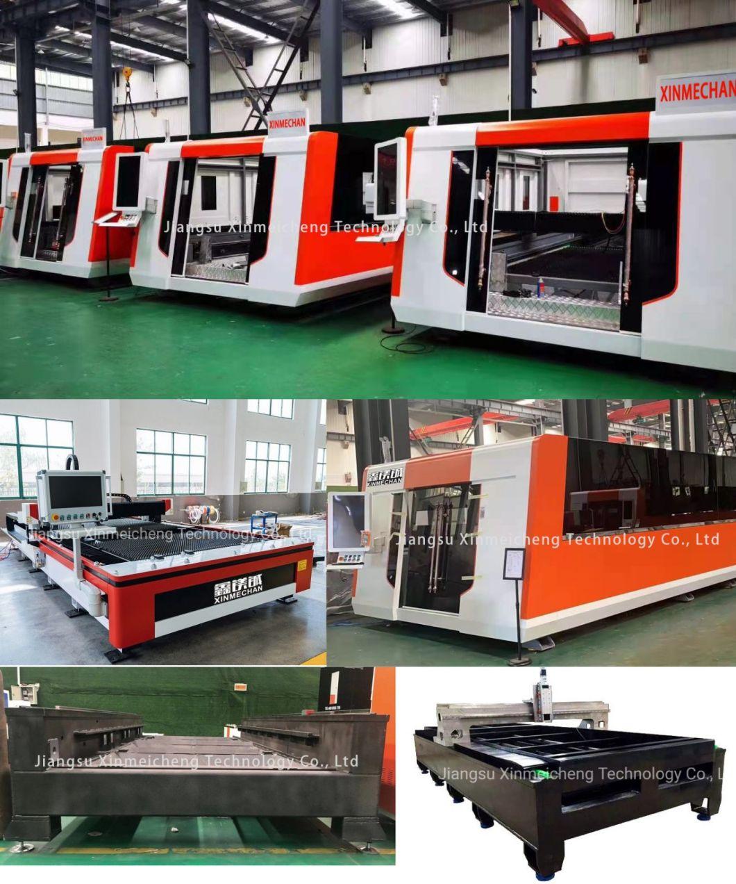 Optic Fiber Laser Cutter Machine for Cutting Trough Sheet Metal Iron Stainless Carbon Steel Aluminum