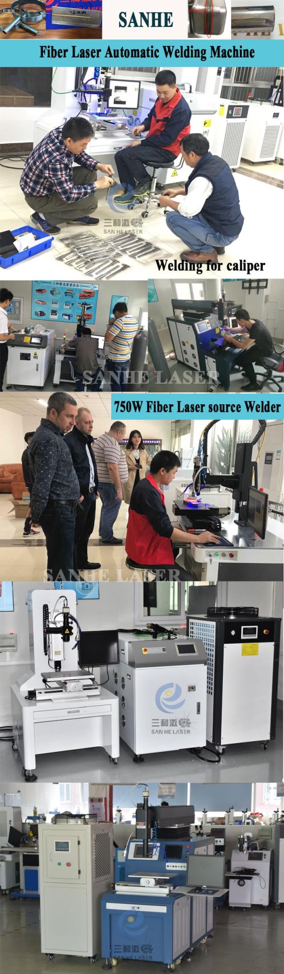 High Precision Automatic 200 Watt YAG Laser Welding Machine Sensor Battery