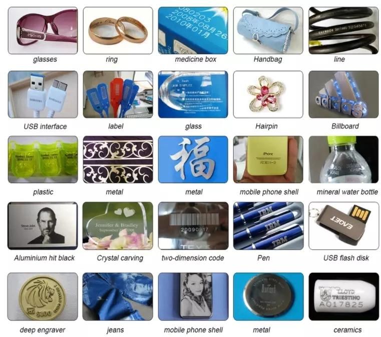 Hjz Laser Engraver Machine Logo Printing Machine Wood Engraving Cutting