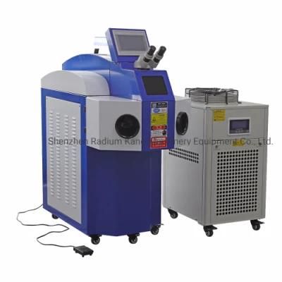 Gold Laser Soldering Machine Manual YAG Micro Laser Spot Welding Equipment