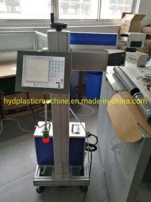 Flying Fiber Laser Printing Machine for PVC /HDPE Pipe