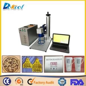 3D 20W 10W Fiber Laser Marking Cup/Package/Box Solution 100*100mm