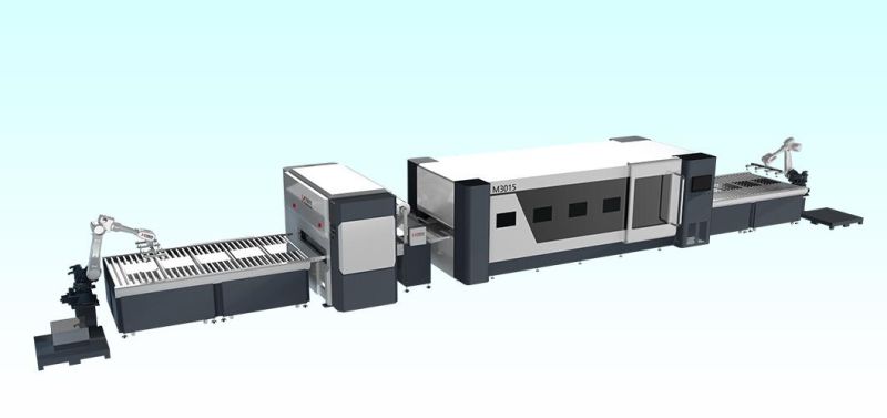 Sheet Metal Laser Cutting Machine for Titanium Plate and Lamps
