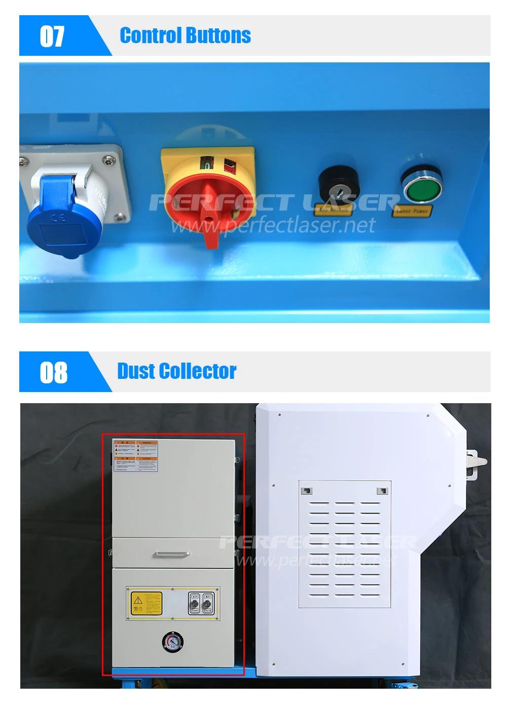 Portable Metal Rust Removal Surface Laser Cleaning Machine