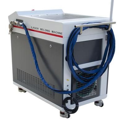 1500W Handheld Laser Fiber Laser Welding Machine with Auto Wire Feeder for Aluminum Showcases