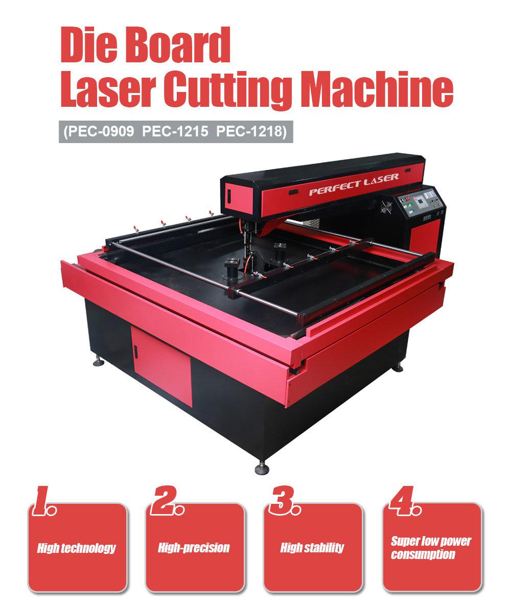 300W 400W 600W Automatic 18mm 20mm Plywood Die Board Laser Cutting Machine