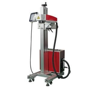 Flying Fiber Laser Inkjet Printer for Production Line