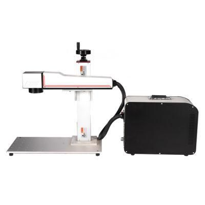 Factory Mini 20W Fiber Laser Marking Machine for Pen Auto Parts