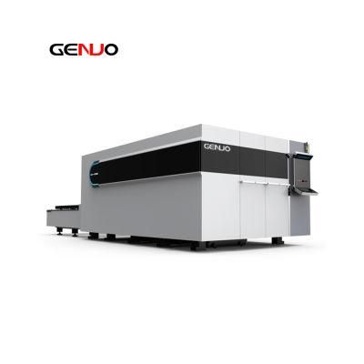 Gn 6020PC 6000W Exchange Table Laser Cutting Machine