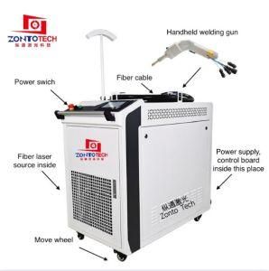 1000W 1500W 2000W Metal Stainless Steel Aluminum Handheld Fiber Laser Welding Machine