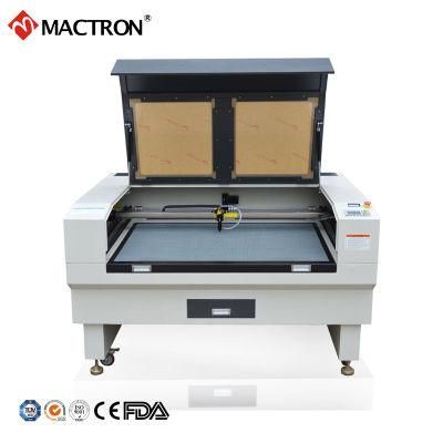 Hot Sale Low Price 100W Fabric Laser Cutting Machine with Double Head