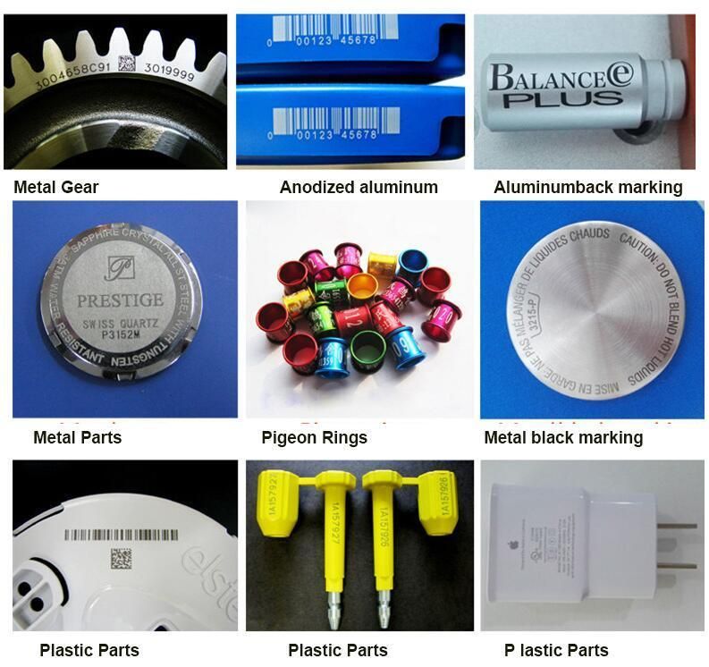 Handhold Mini CNC Fiber Laser Marking Machine for Mechanical Hardware
