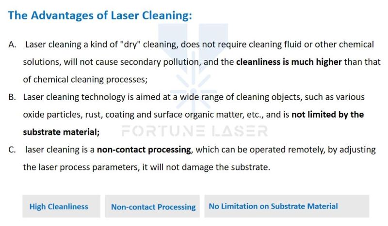 Professional Automatic Laser Cleaning Machine Rust Removal Laser Cleaning Machine for Rust