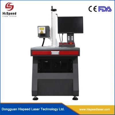 250W Leather Cloth CO2 Laser Genetator Laser Marking Machine Hispeed