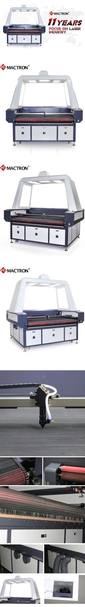 Auto-Feeding Vision Positioning Large Format CO2 Laser Cutting Machine