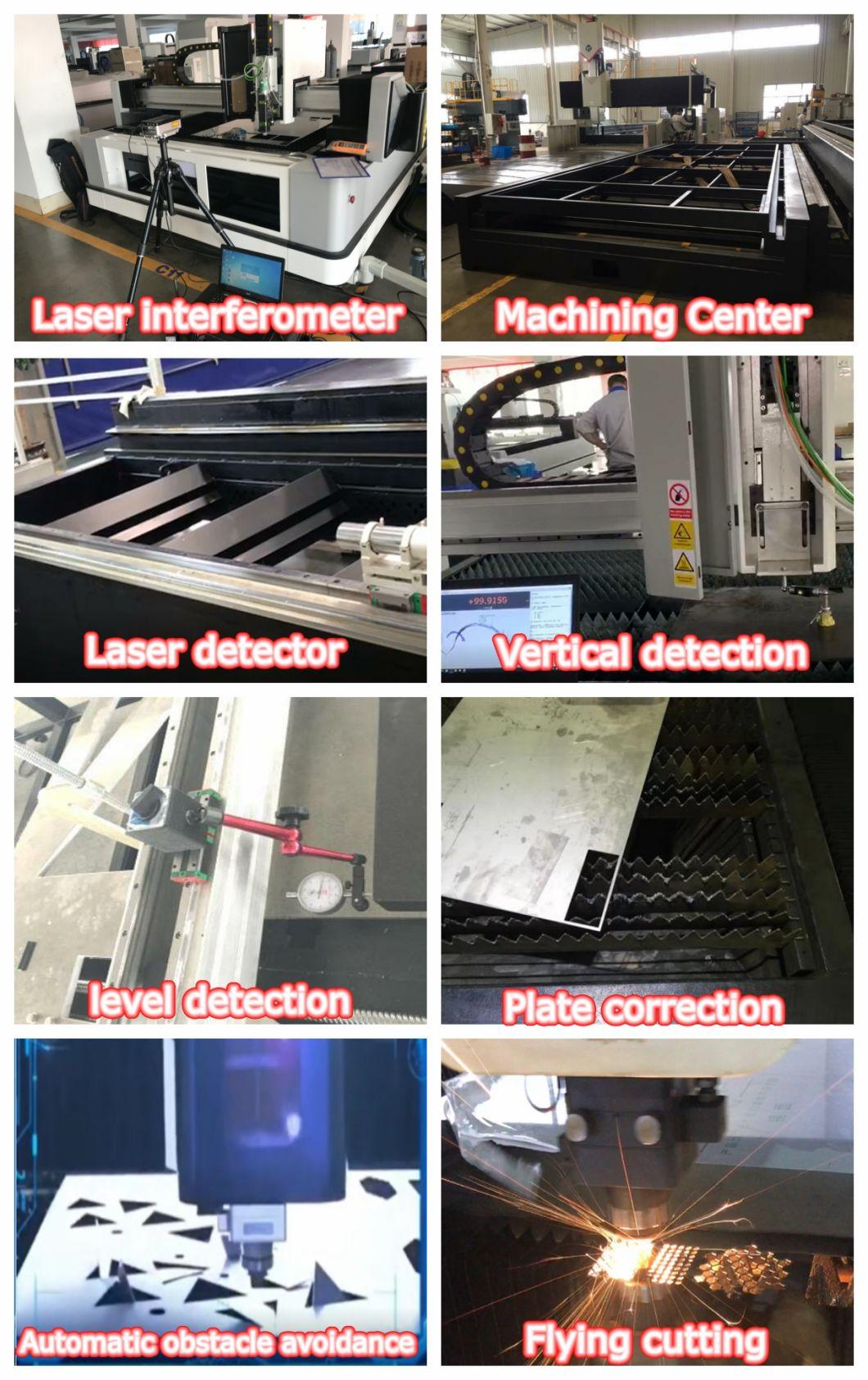 3015 1000W CNC Steel Carbon Metal Tube Pipe Fiber Laser Cutting Machine Lf3015p