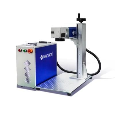 30W Easy Carry Small Fiber Laser Marking Machine for Metal