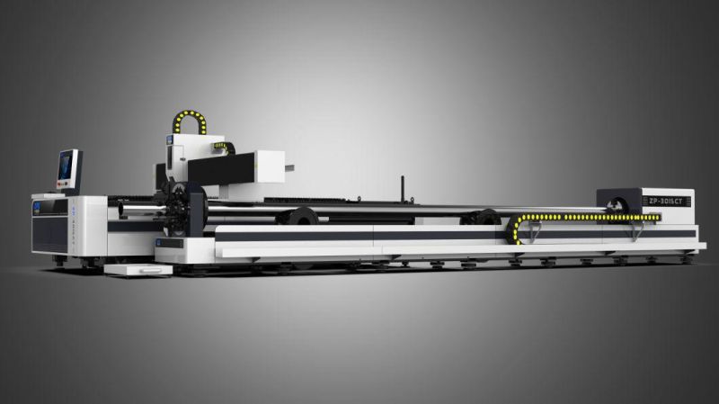 Dual Function Zpg-Et Sheet and Tube 5000W/3000W/1000W Fiber Laser Cutting Machine for Carbon Steel/Stainless Steel/Brass One Machine for Both Purposes