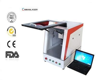 20W Optical Fiber Laser Marking Machine for Metal Seal Metal Stamp