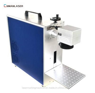 Motorized CNC Mini Fiber Laser Marking Machine for Metal