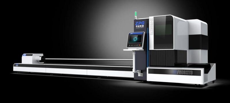 Fiber Laser Tube Cutting Machine Dedicated to Stainless Steel Tube Carbon Steel Tube Zpg Laser 5000W 6000W 10kw