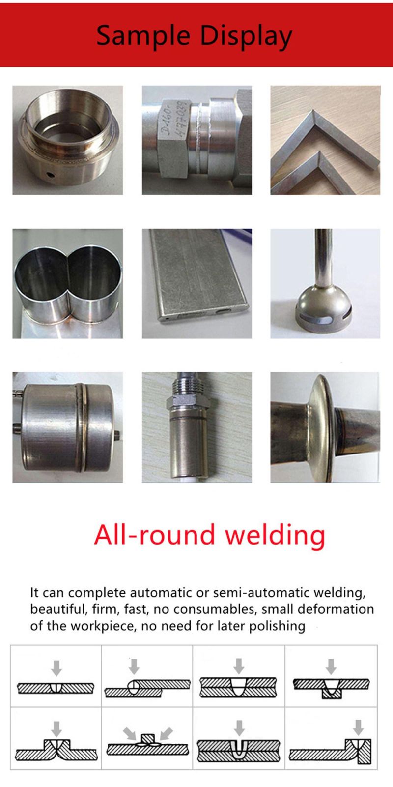 Fy5900 Feiyue Laser Handheld Laser Welding Machine Fillet/Vertical/Tailor/Stitch Welding Laser Welding Machine
