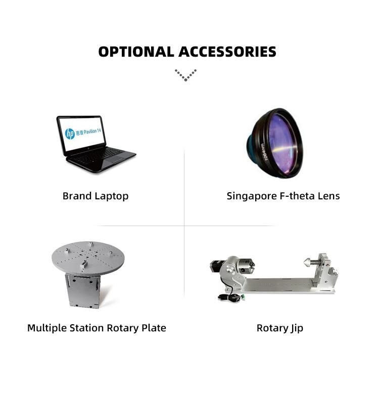 Portable Split Fiber Laser Marking Machine with Autofocus System