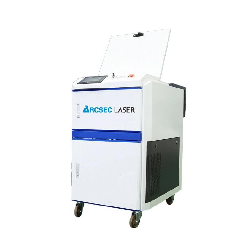 Metal Rust Removal Oxide Painting Coating Removal 1000W Laser Cleaning Machine