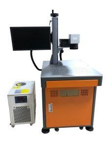3W 5W UV Flying Laser Marking Machine with Industrial Water Chiller Factory Price