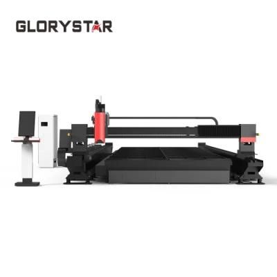 Ground-Rail Style 6000W-20000W Glorystar Metal Processing Machinery Laser Cutting Machine
