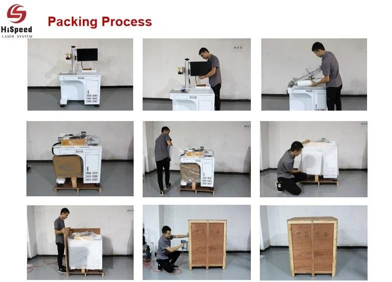 UV Fly High Speed Laser Marking Machine for Glass