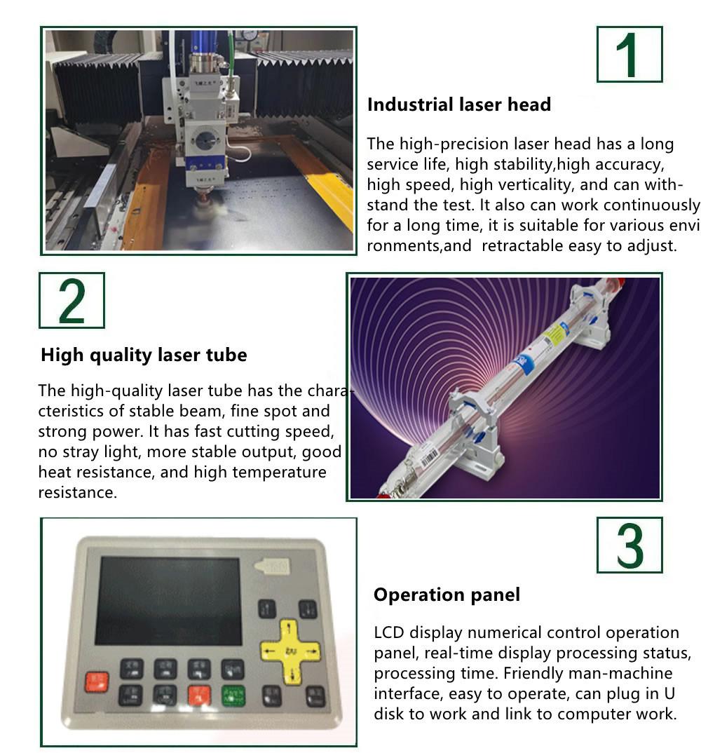 Fy1610 Feiyuewood Laser Cutter Non-Metal Wood Acrylic Laser Engraver for Wood Equipment Plywood Laser Cutter Woodworking Laser Cutting Machine