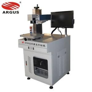 20W 30W 50W CNC Rotary Optical Fiber Laser Marking Machine for Electronic Component