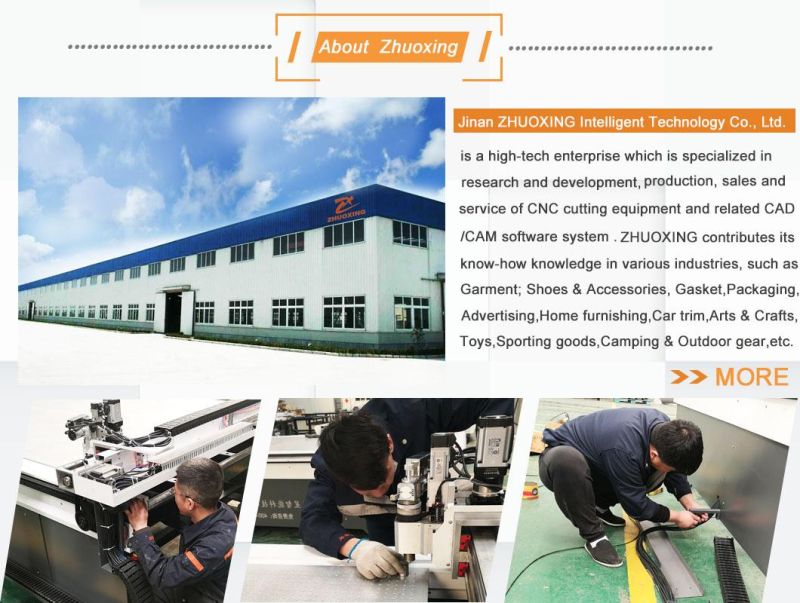 CNC Vibrating Knife Widely Used Car Seat Cover/Leather Vibratory Knife Cutting Machine Ce Reasonal Price Cutting Machine for Car Industry