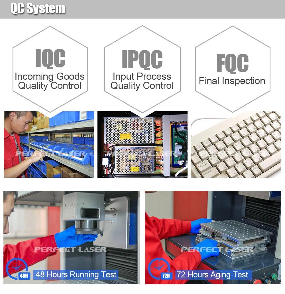 Aluminum Stainless Steel 20W Fiber Laser Logo Marking Machine