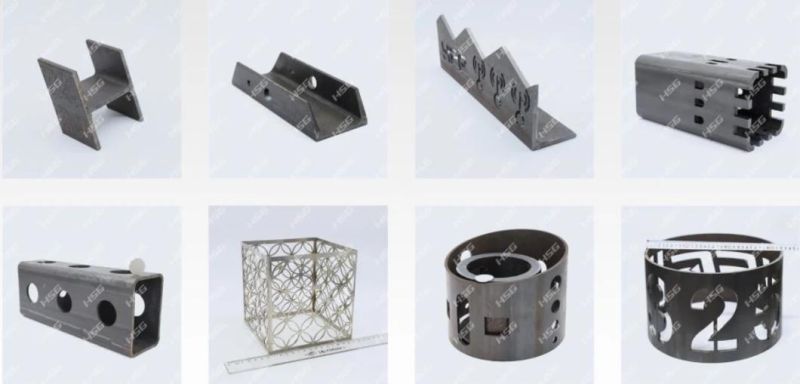 Desktop Type Laser Cutting Machines Metal Pipes and Tubes Laser Cutting Equipment for Round and Square Pipes Stainless Steel Aluminum Copper