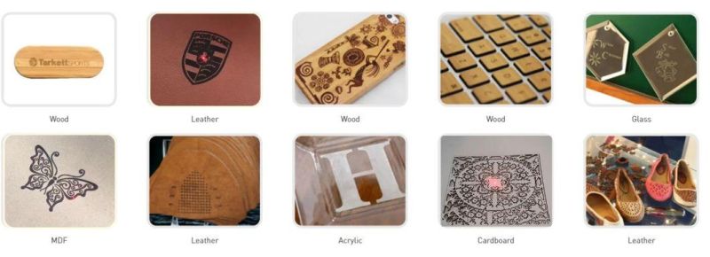 Flatbed Fabric MDF Acrylic 1325 CO2 Laser Engraving Cutting Machine