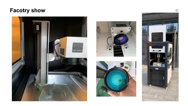 Full Enclosed Cover Fiber Laser Marking Machine Price for Stainless