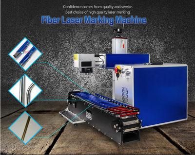 Competitive Price High Definition Jcz Control System Conveyor Belt 20W 30W Fiber Laser Marking Machine Parts for Pen