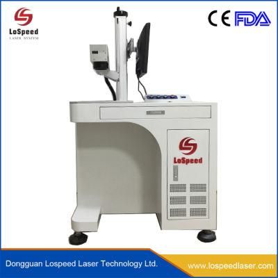 Dongguan Fiber Laser Marking Machine for Logo Printing 2/3D Metal Engraving Plastic Pen Printing Mopa Color Marking