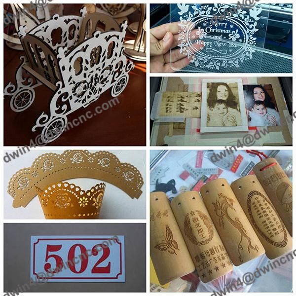 CO2 Fabric Wood Stone Acrylic Laser Engraving and Cutting Machine