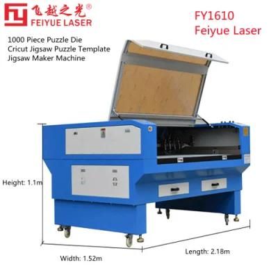 Fy1610 Feiyue Puzzle Machine 1000 Piece Puzzle Die CO2 Non-Metal Wood Acrylic CNC Cricut Jigsaw Puzzle Template Laser Jigsaw Maker Machine