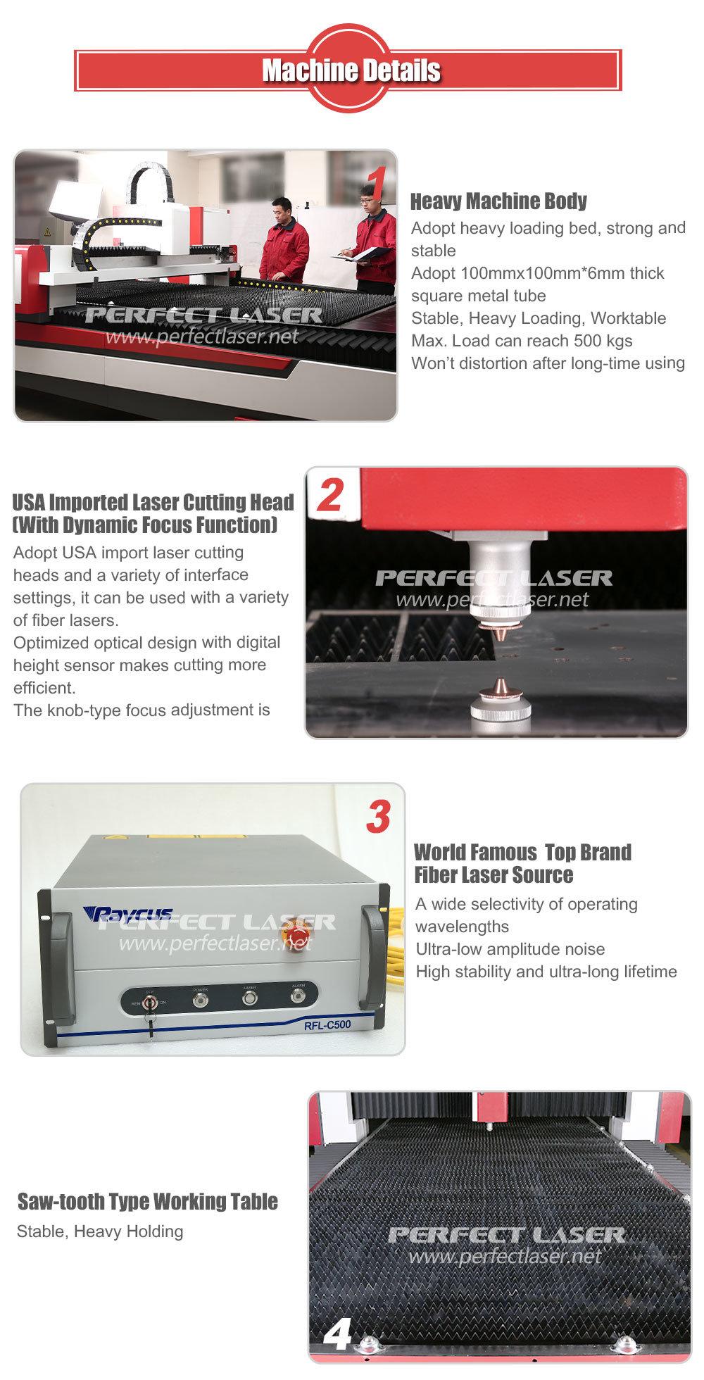 700W 1000W Stainless Steel / Brass/ Aluminum / Iron /Copper/ Metal Laser Cutter